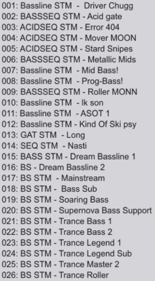 Trance bass acid presets for sylenth1 torrent download